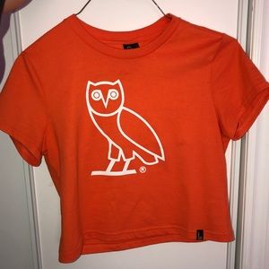 OVO | Tops | Ovo Logo Orange Crop 